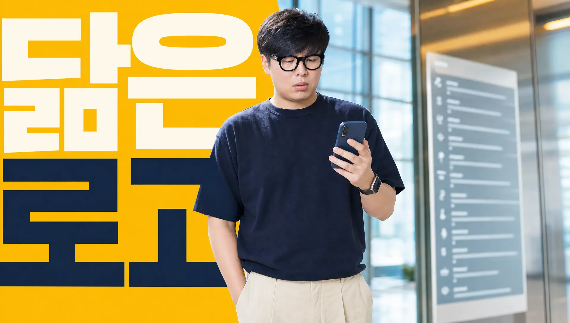 옆 회사랑 같은 파란 로고라면, 고객은 로비에서 이미 헷갈립니다