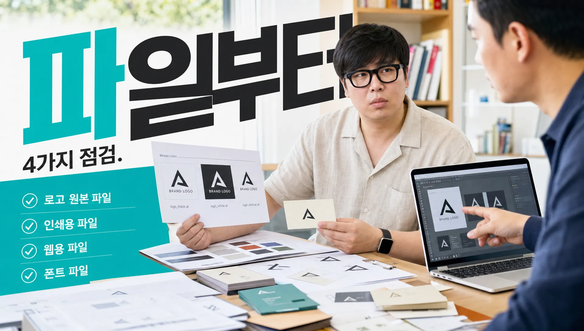 간판 AI 파일, 제작사가 묻는 이유와 맡기기 전 4문항 점검