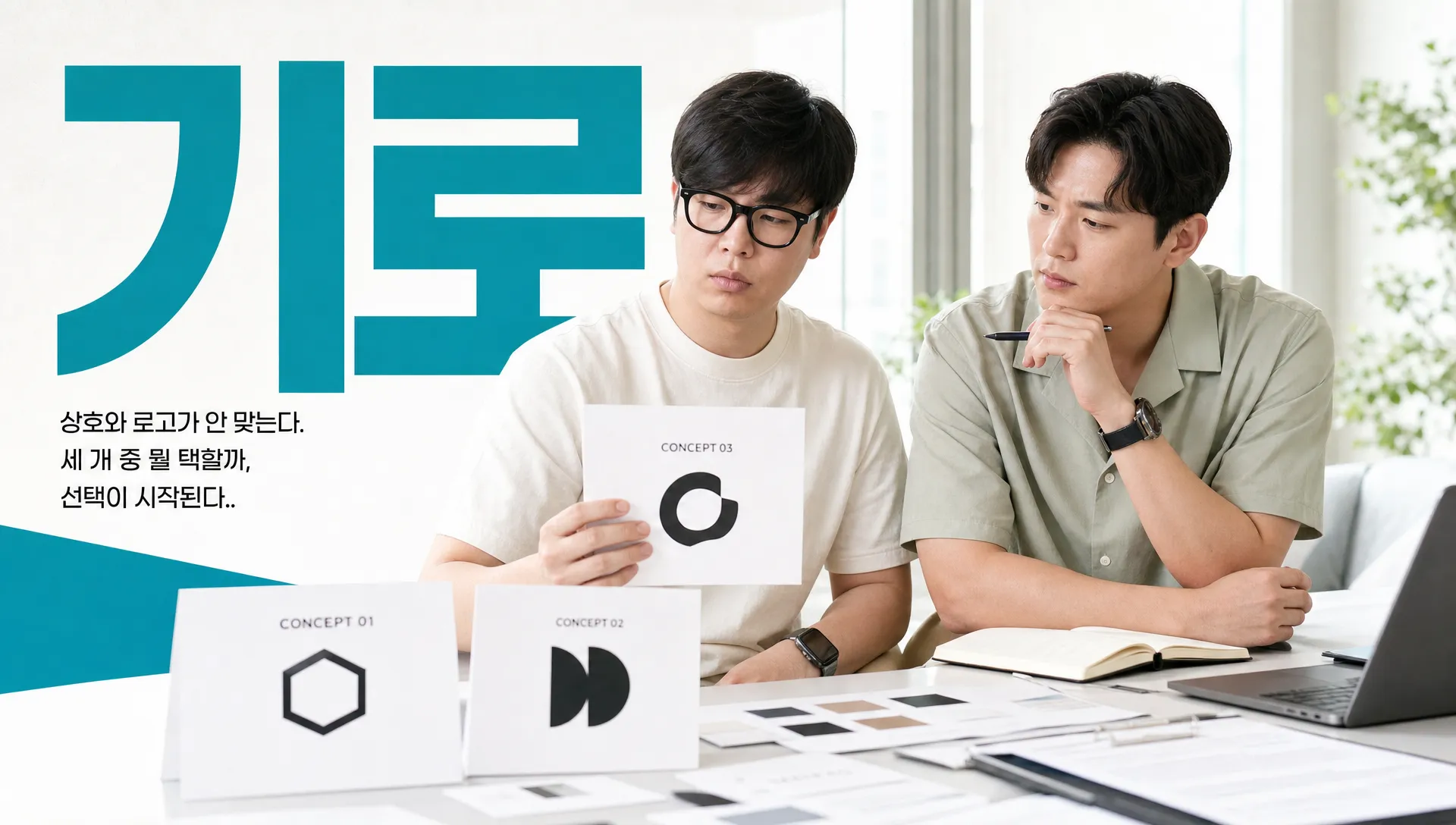 상호명 추천보다 어려운 선택: 이름과 안 맞는 로고를 고른 이유