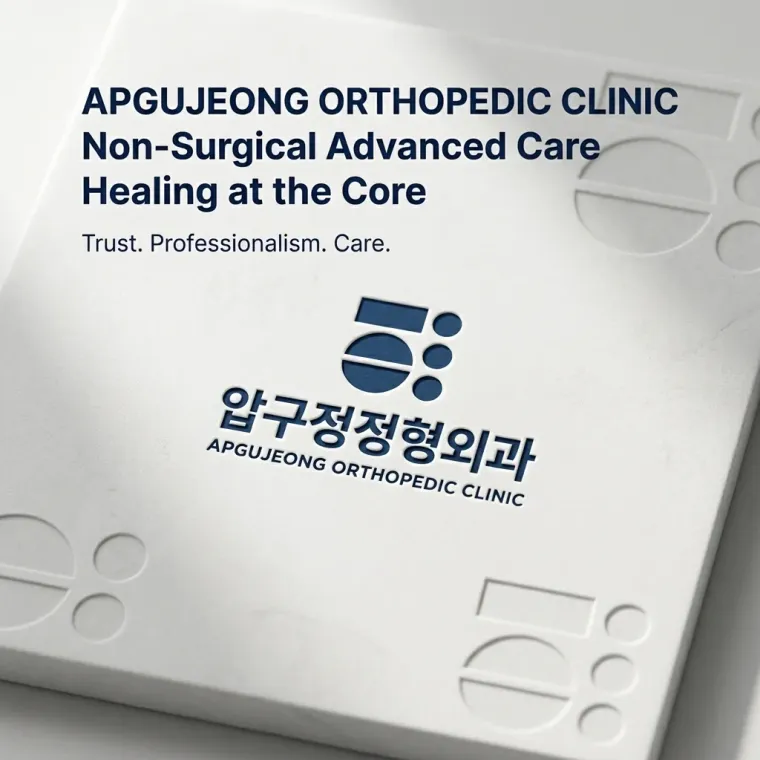 병원·의원 로고 디자인 — 환자가 믿고 찾는 비수술 전문 치료 병원 로고