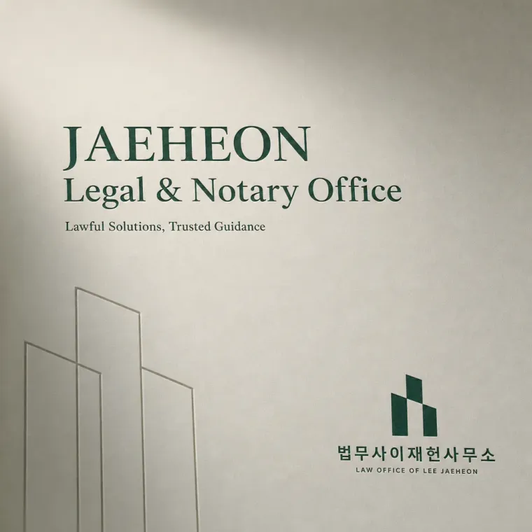 법률·세무·특허 로고 디자인 — 신뢰와 단정함 법률사무소 로고