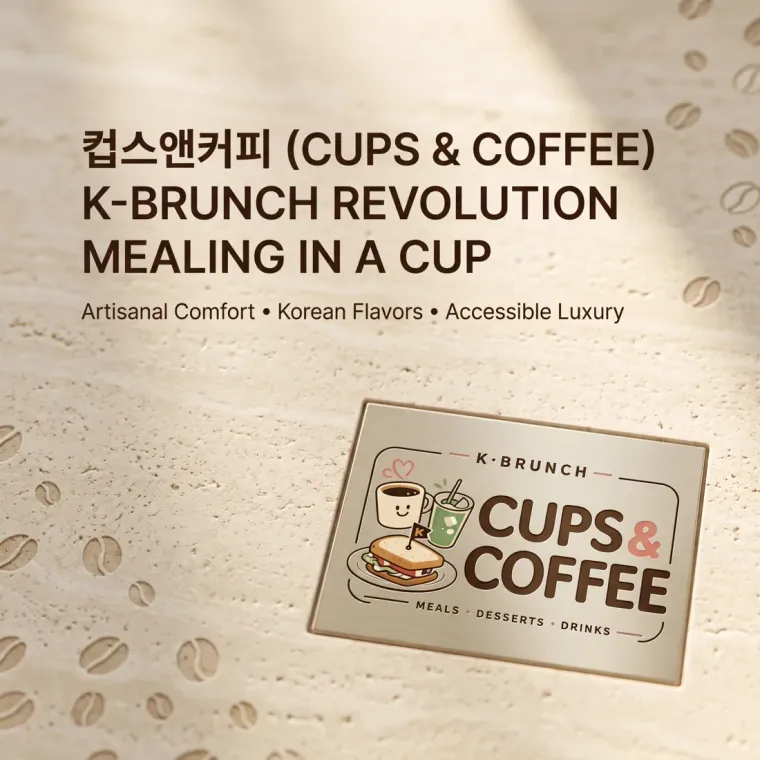 카페·베이커리 로고 디자인 — 한눈에 알아보는 K브런치 전문점 카페 로고