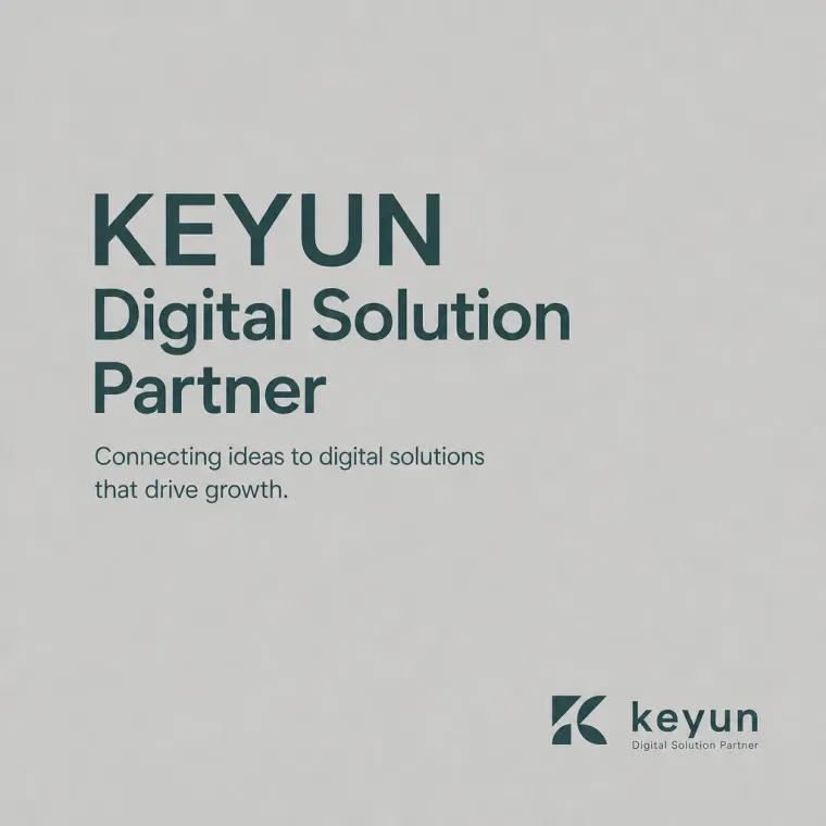 그 외 로고 디자인 — 고객의 아이디어가 실제 서비스로 성장하는 keyun 브랜드 로고