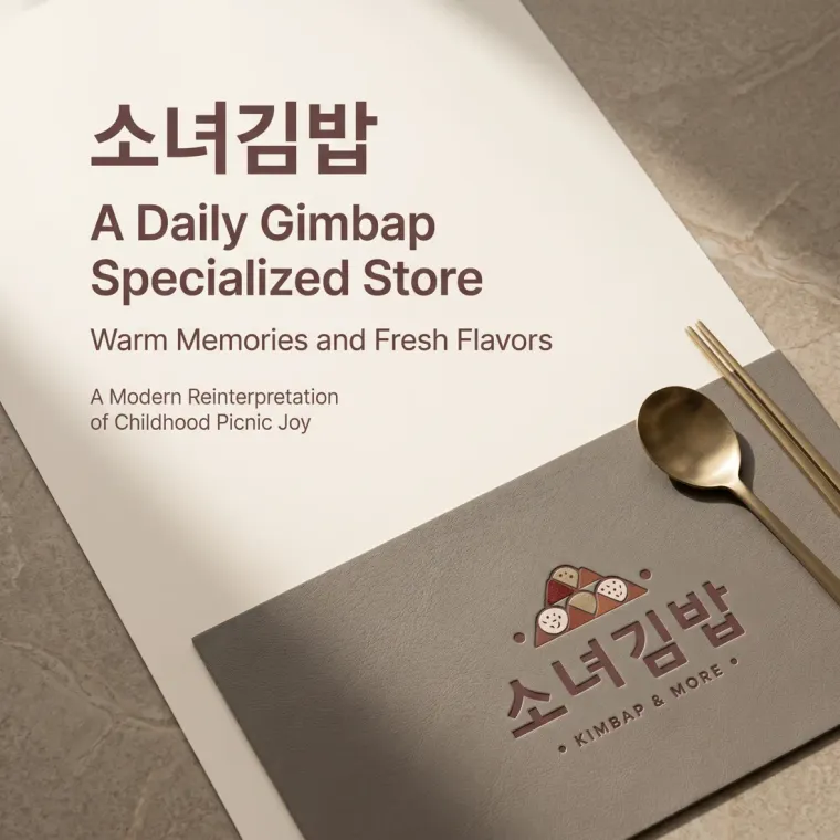 음식점·외식 로고 디자인 — 반포 가족들이 안심하고 찾는 따뜻한 일상 음식점 로고