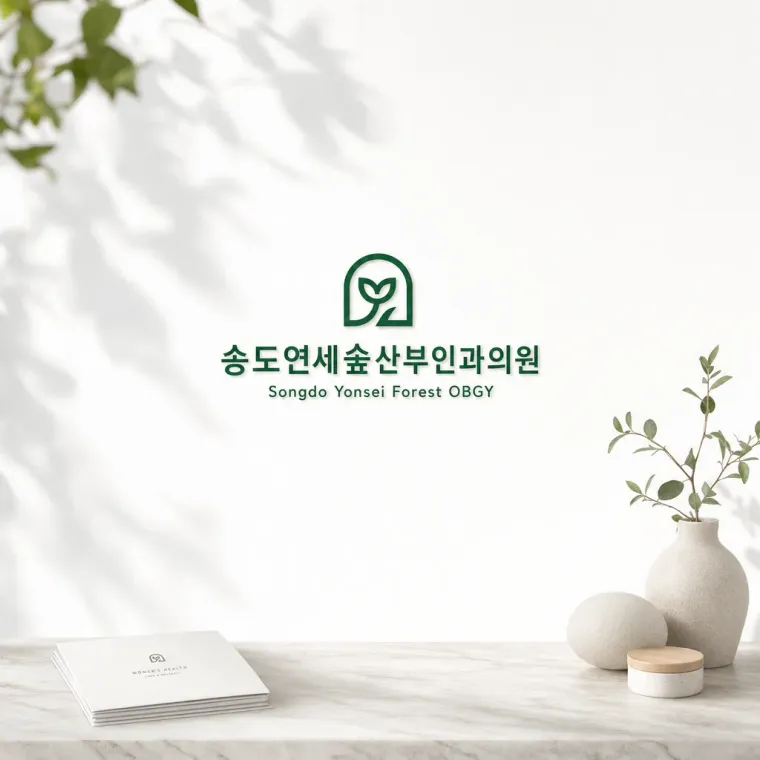 병원·의원 로고 디자인 — | 여성의 건강한 삶의 숲 병원 로고