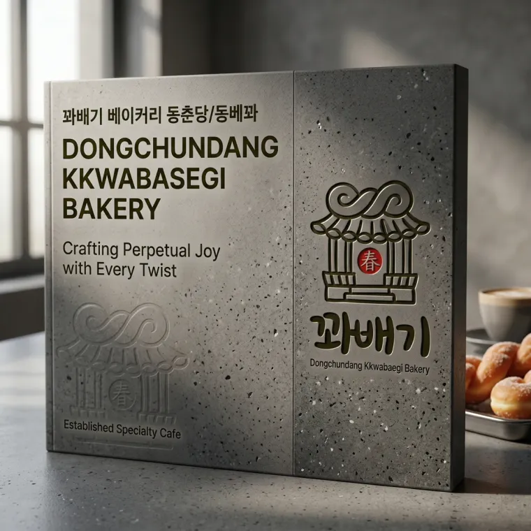 카페·베이커리 로고 디자인 — 지역 대표 브랜드로 성장하는 의 새로운 시작 카페 로고