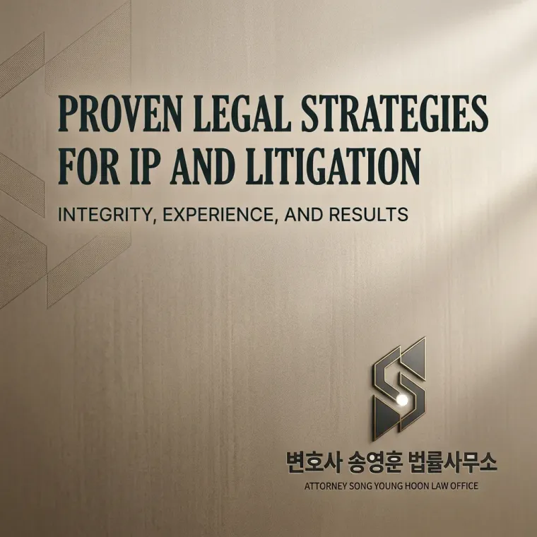 법률·세무·특허 로고 디자인 — 14년 경력이 만드는 든든한 신뢰 법률사무소 로고