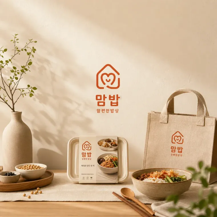농식품·축산 로고 디자인 — 따뜻함과 신뢰를 담은 미니멀 심볼 농식품 브랜드 로고