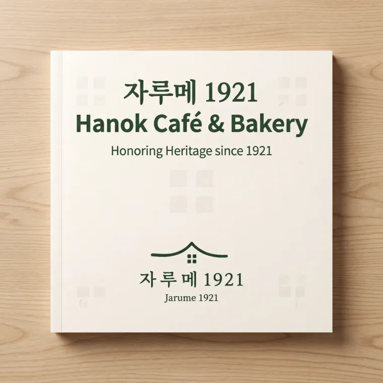 그 외 로고 디자인 — 100년 한옥에서 만나는 특별한 시간 21 브랜드 로고