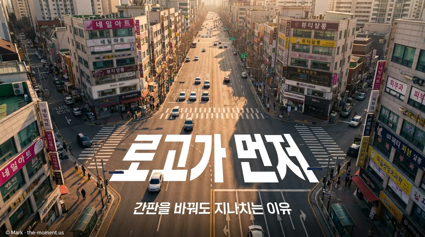 네일샵 간판 디자인, 예쁜 판보다 먼저 로고에서 걸러야 할 5가지