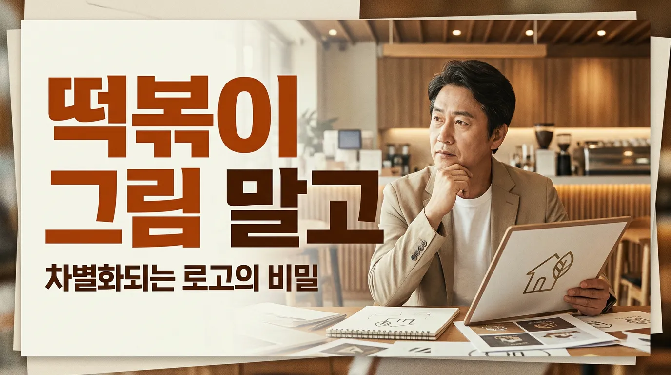 분식집 로고 디자인, 떡볶이 그림 넣기 전에 정할 5가지