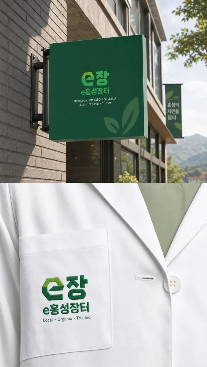 농식품·축산 로고 디자인 — 의 현대적 전환 친환경을 담은 미니멀 브랜드 정체성 농식품 브랜드 로고