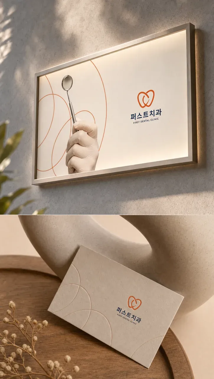 치과 로고 디자인 — 신뢰와 온정의 첫 인상 치과 로고