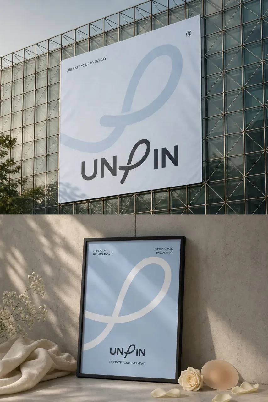 뷰티·미용 로고 디자인 — 자유롭게 입고 당당하게 나서는 일상 뷰티 브랜드 로고