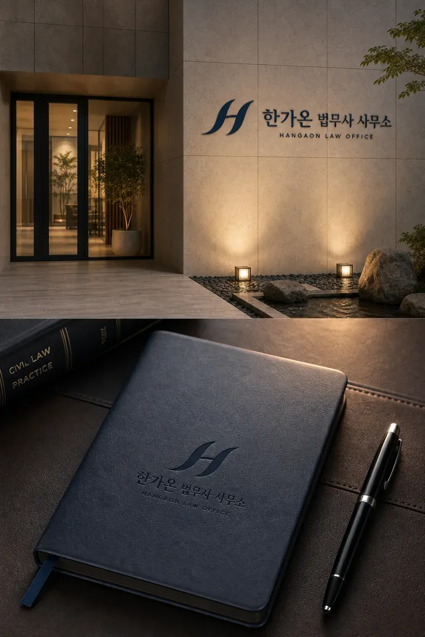 법률·세무·특허 로고 디자인 — 광화문 중심에서 고객의 든든한 법률 파트너 법률사무소 로고
