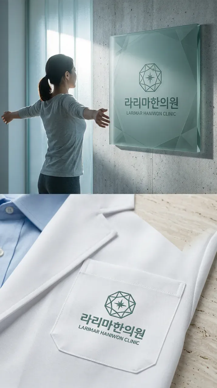 한의원·한방 로고 디자인 — 고급스러운 한의원 로고