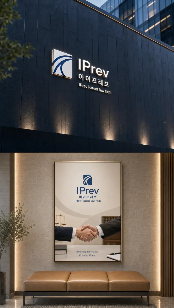 법률·세무·특허 로고 디자인 — 신뢰감 있는 조합형 법률사무소 로고