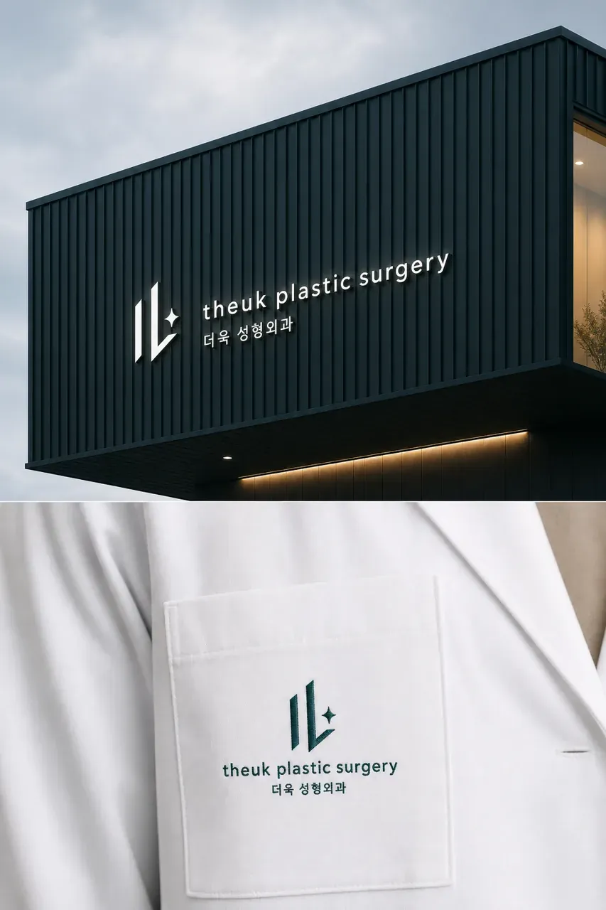 병원·의원 로고 디자인 — 강남에서 차별화된 안티에이징 전문성 병원 로고