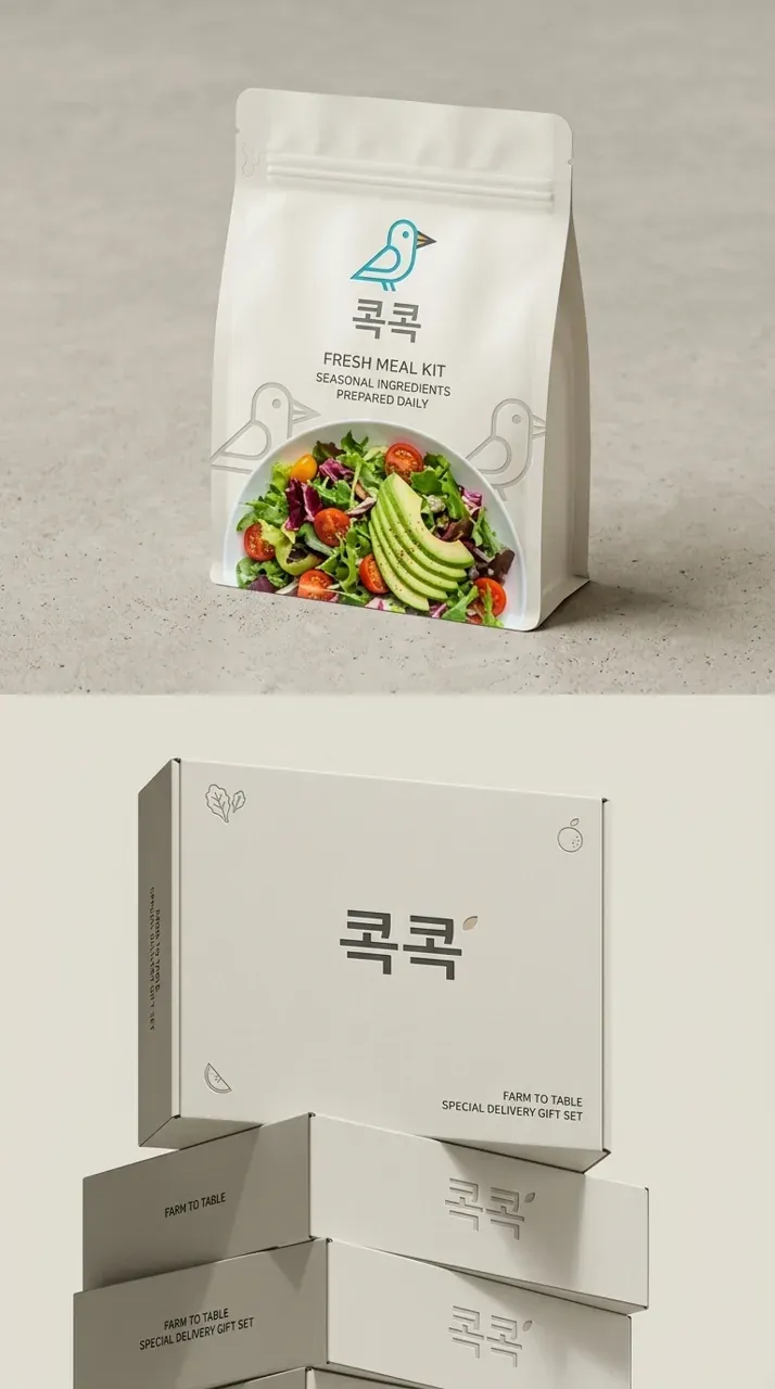 그 외 로고 디자인 — 따뜻하고 친근한 브랜드 로고