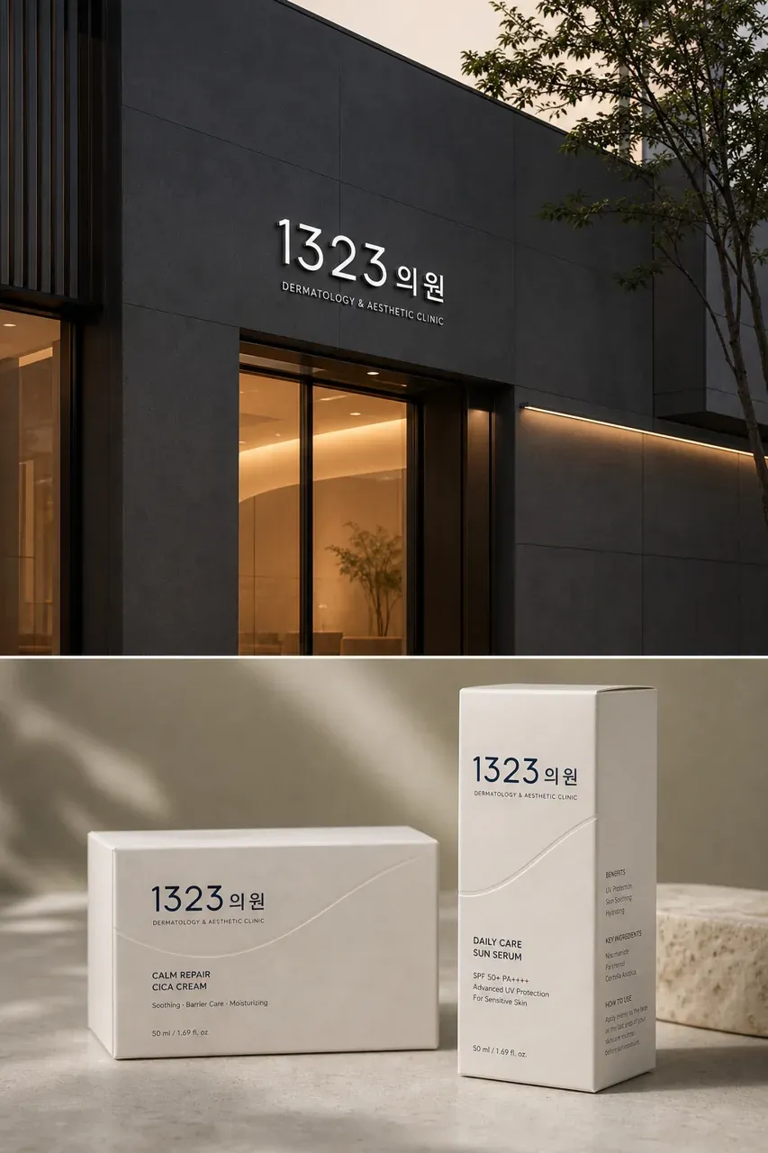 병원·의원 로고 디자인 — 일상의 고민이 희망으로 바뀌는 공간 병원 로고