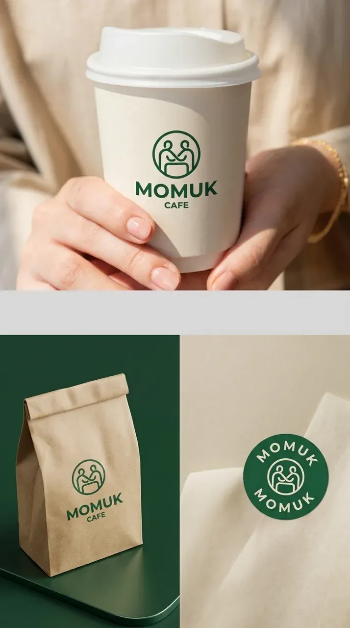 카페·베이커리 로고 디자인 — 사람들이 자연스럽게 모이고 싶은 공간 카페 로고