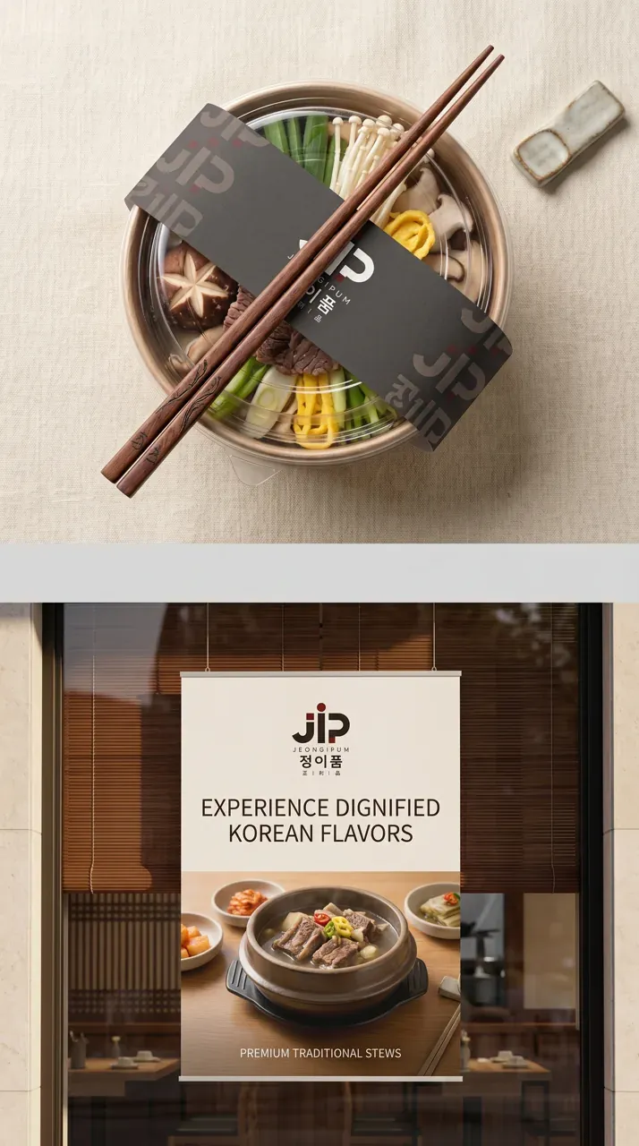 그 외 로고 디자인 — 전통의 품격을 현대에 담다 브랜드 로고