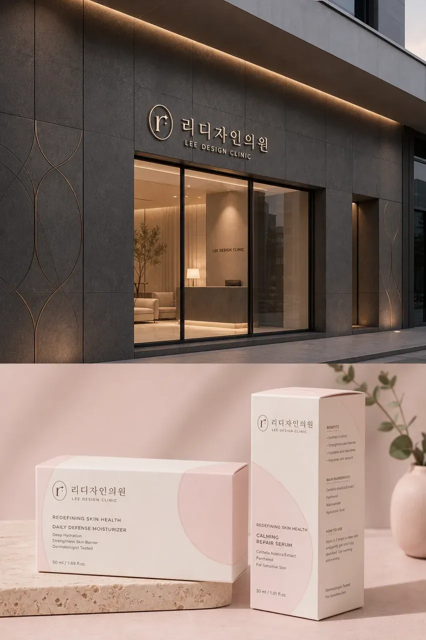 병원·의원 로고 디자인 — 신뢰와 정제의 시각 언어 병원 로고