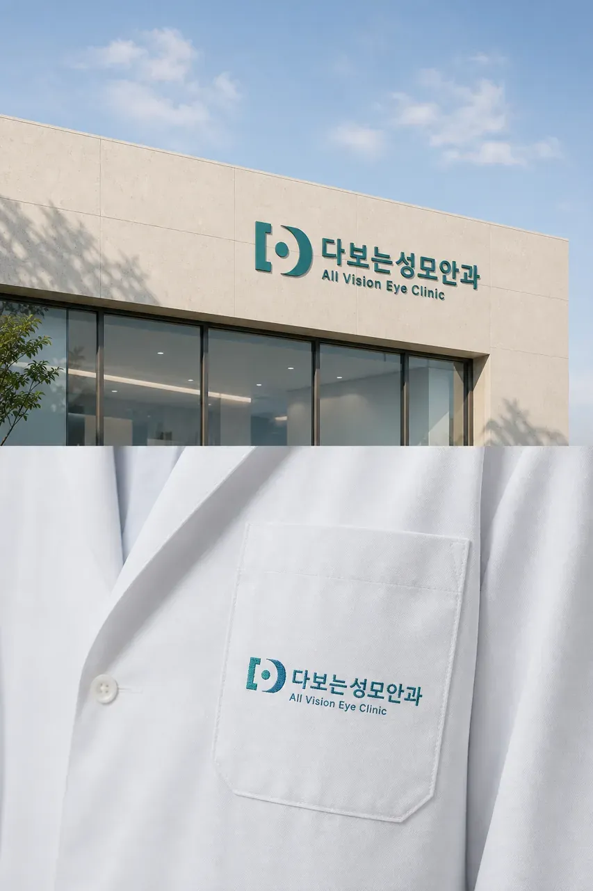 병원·의원 로고 디자인 — 모던하고 세련된 병원 로고