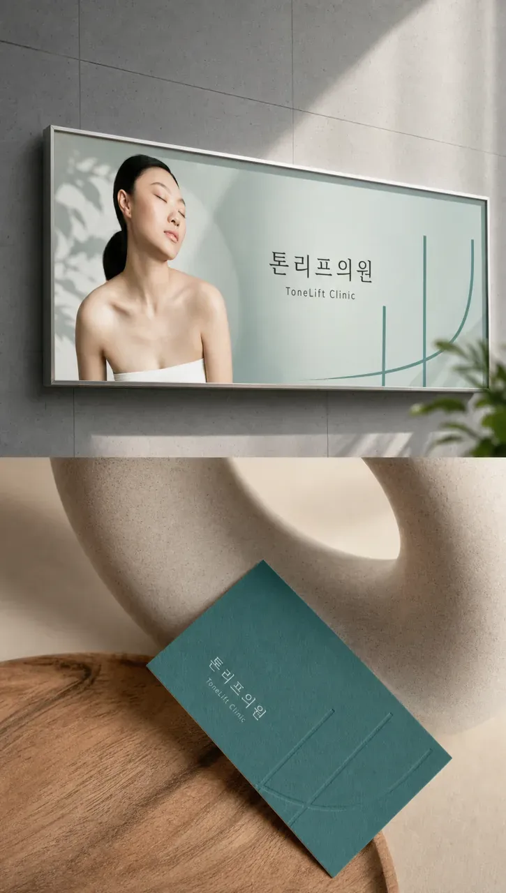 병원·의원 로고 디자인 — 고급스러운 조합형 병원 로고