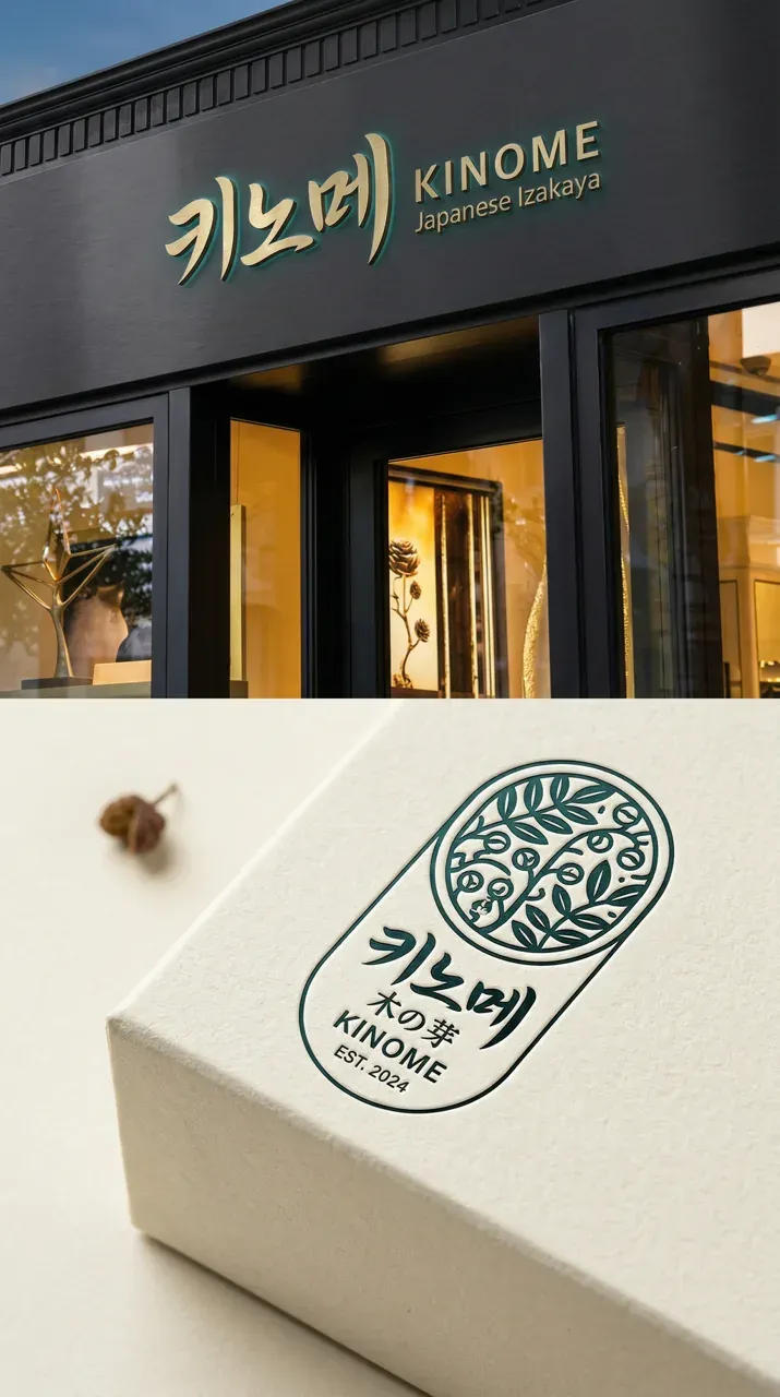 제조·유통 로고 디자인 — 미니멀한 제조·유통 기업 로고