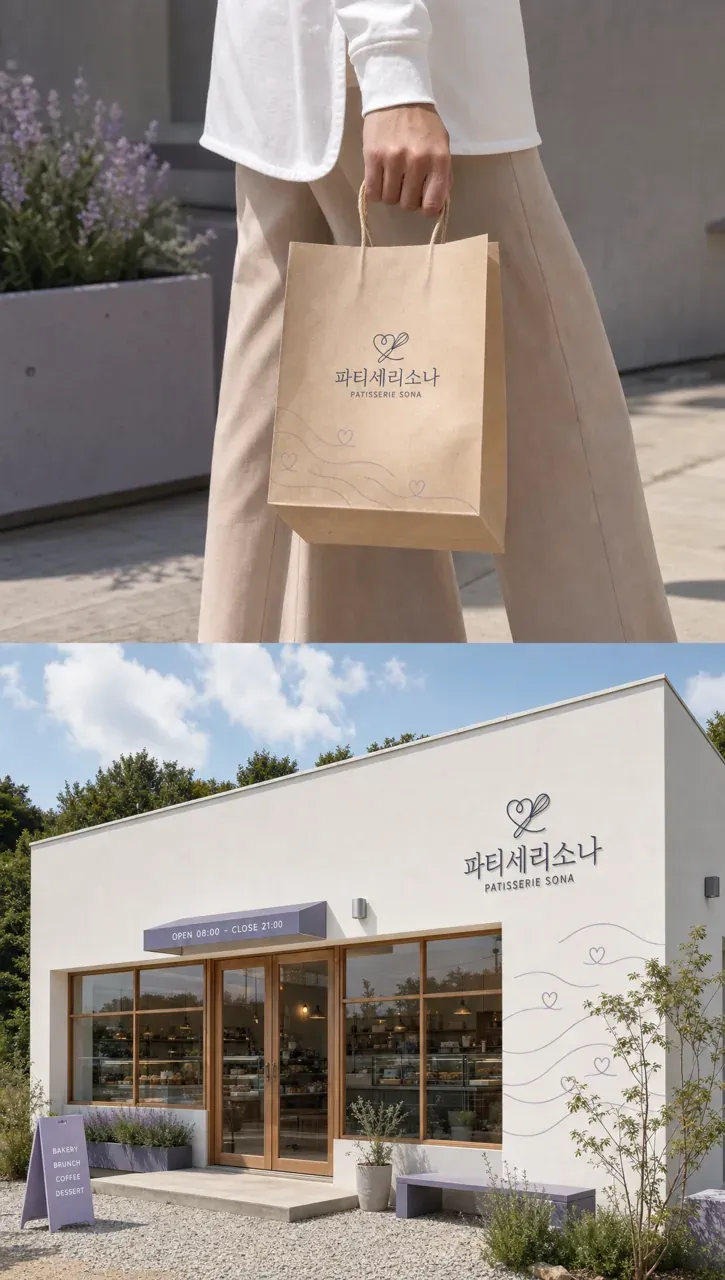 카페·베이커리 로고 디자인 — 신뢰와 따뜻함의 현대적 조화 카페 로고