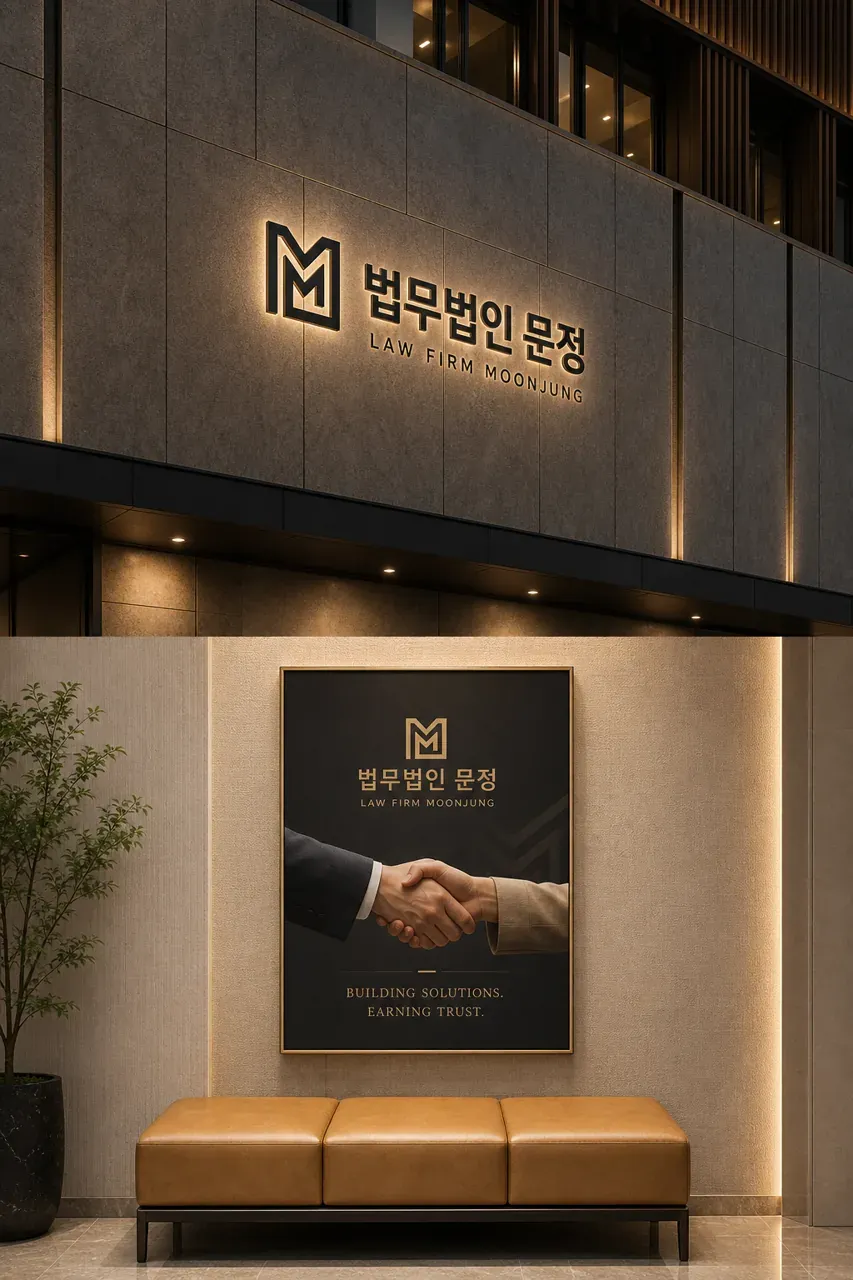 법률·세무·특허 로고 디자인 — 신뢰를 담다 법률사무소 로고