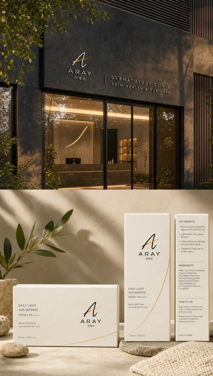 뷰티·미용 로고 디자인 — 모던하고 세련된 조합형 뷰티 브랜드 로고