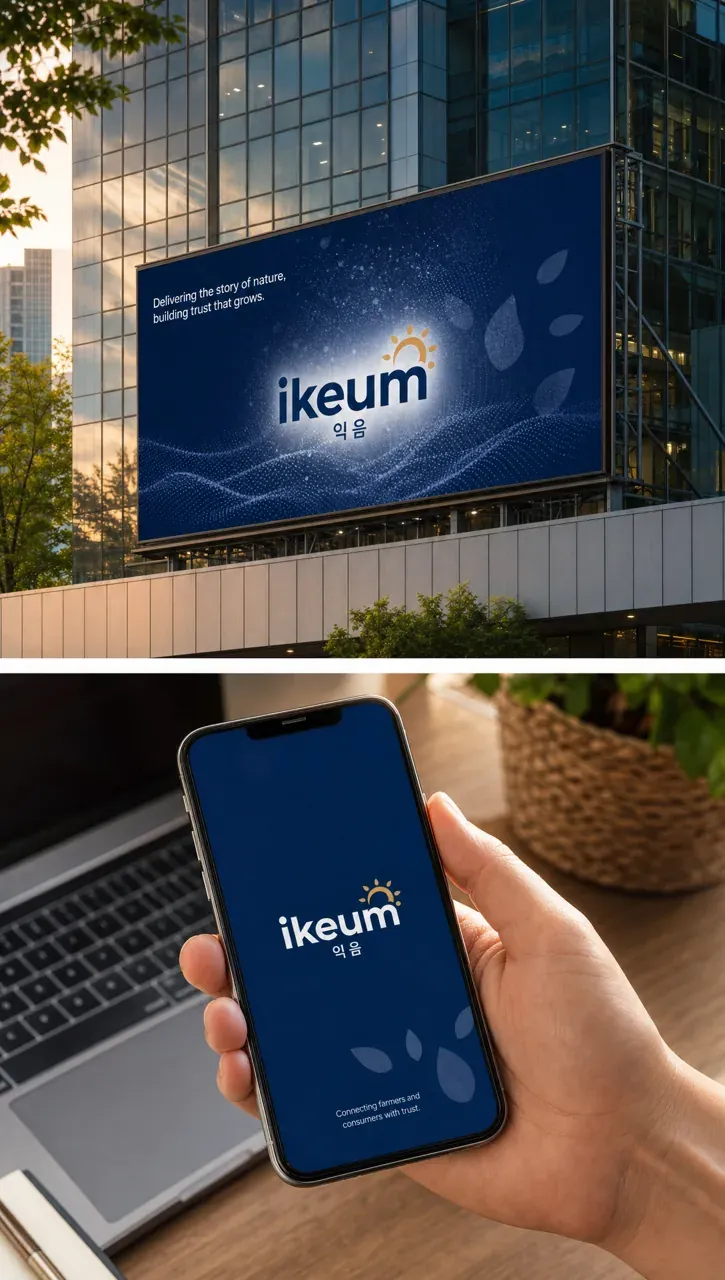 농식품·축산 로고 디자인 — 자연의 시간 속 성장하는 신뢰 농식품 브랜드 로고