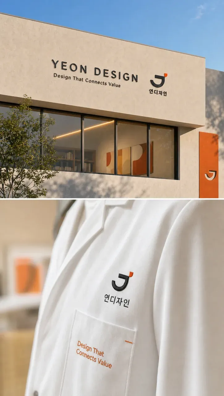 문화·예술·미디어 로고 디자인 — 정밀의 미니멀 신뢰의 현대성 문화·예술 브랜드 로고