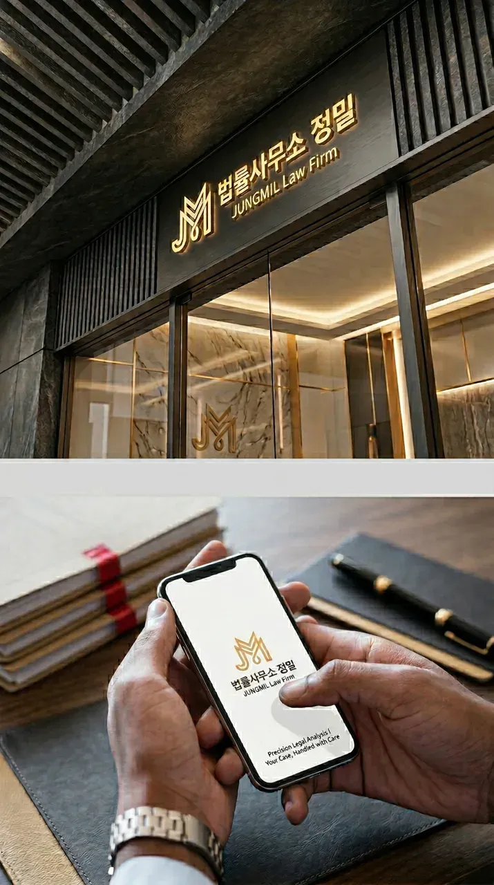 법률·세무·특허 로고 디자인 — 복잡한 법적 문제도 명확하게 법률사무소 로고