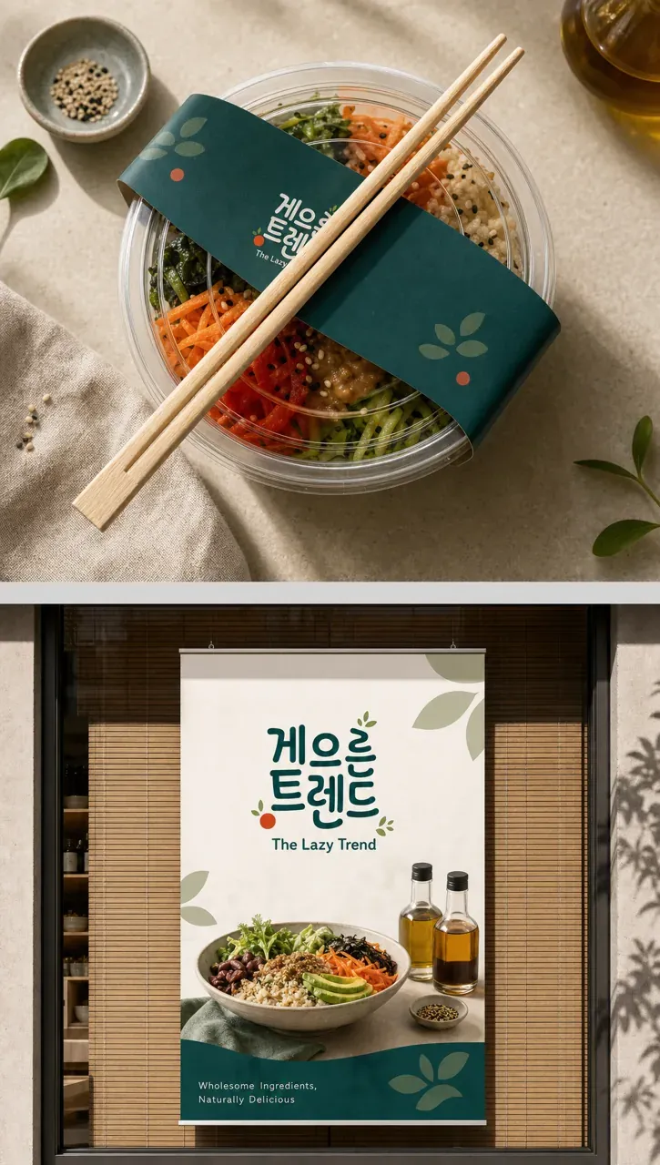 농식품·축산 로고 디자인 — 전통의 현대적 재해석 농식품 브랜드 로고 적용 예시