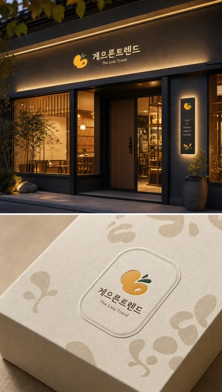 농식품·축산 로고 디자인 — 감각적 라이프스타일의 정수 농식품 브랜드 로고