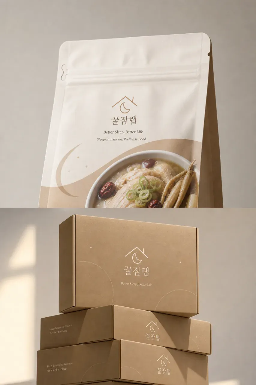 그 외 로고 디자인 — 따뜻하고 친근한 브랜드 로고