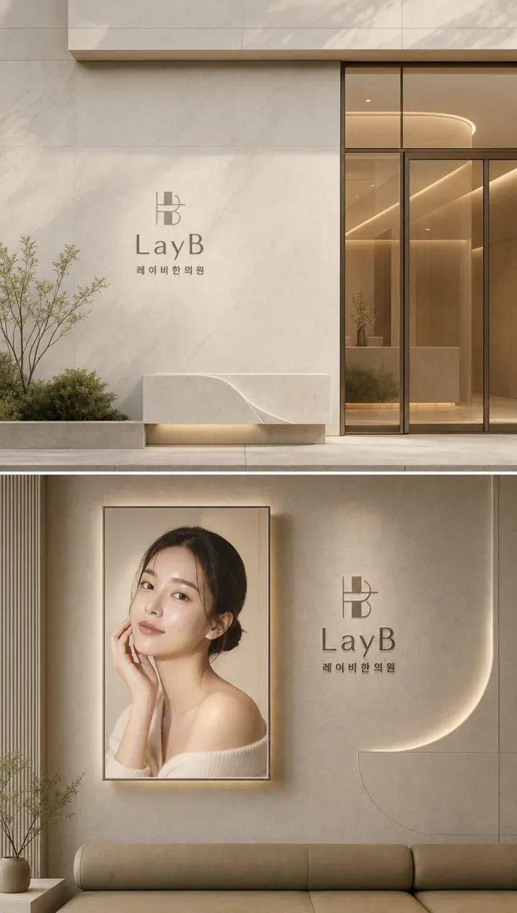 한의원·한방 로고 디자인 — 겹겹이 정제되는 신뢰 한의원 로고