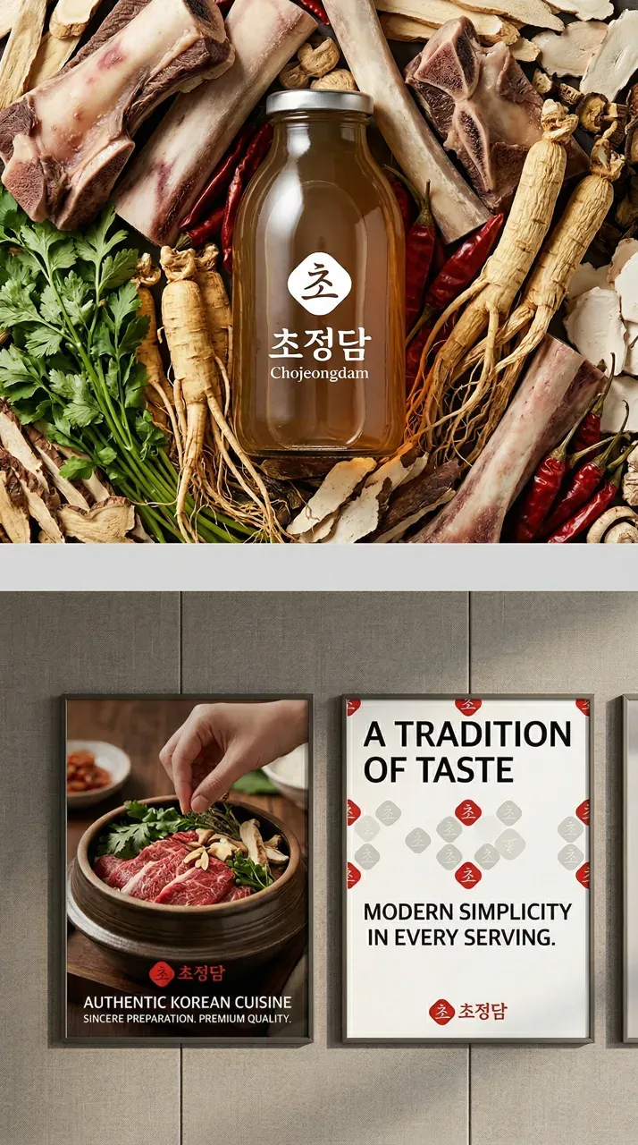 농식품·축산 로고 디자인 — 미니멀한 농식품 브랜드 로고