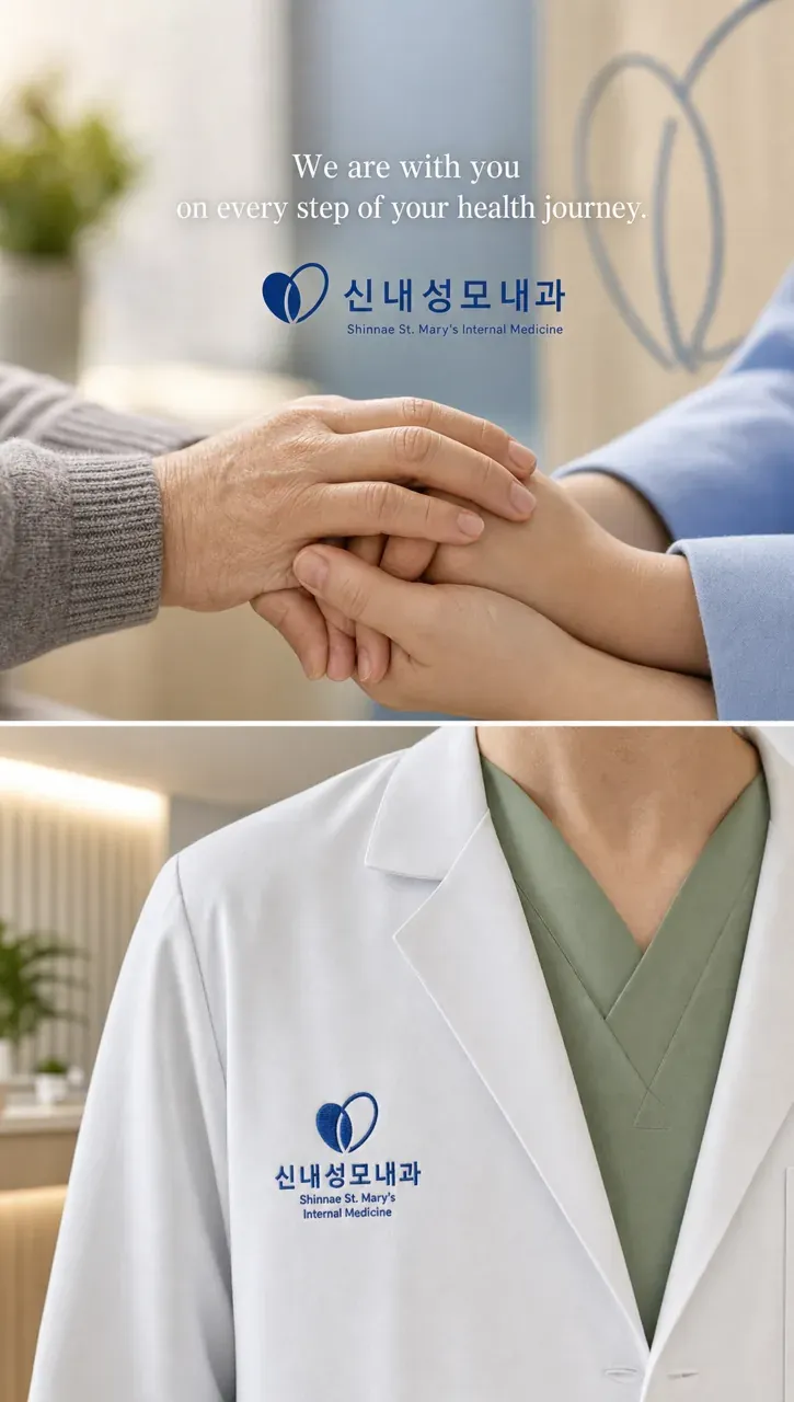 병원·의원 로고 디자인 — 의 신뢰와 따뜻함 병원 로고