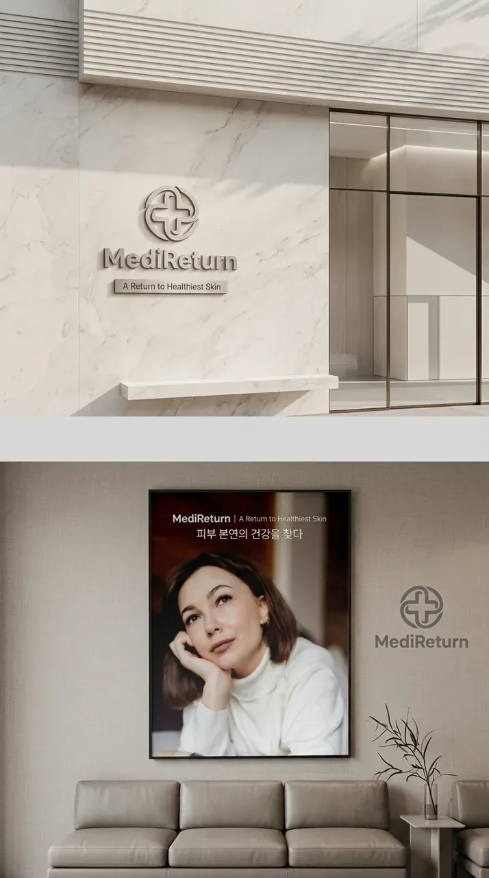 병원·의원 로고 디자인 — 1020세대가 믿고 쓰는 진짜 메디컬 케어 병원 로고