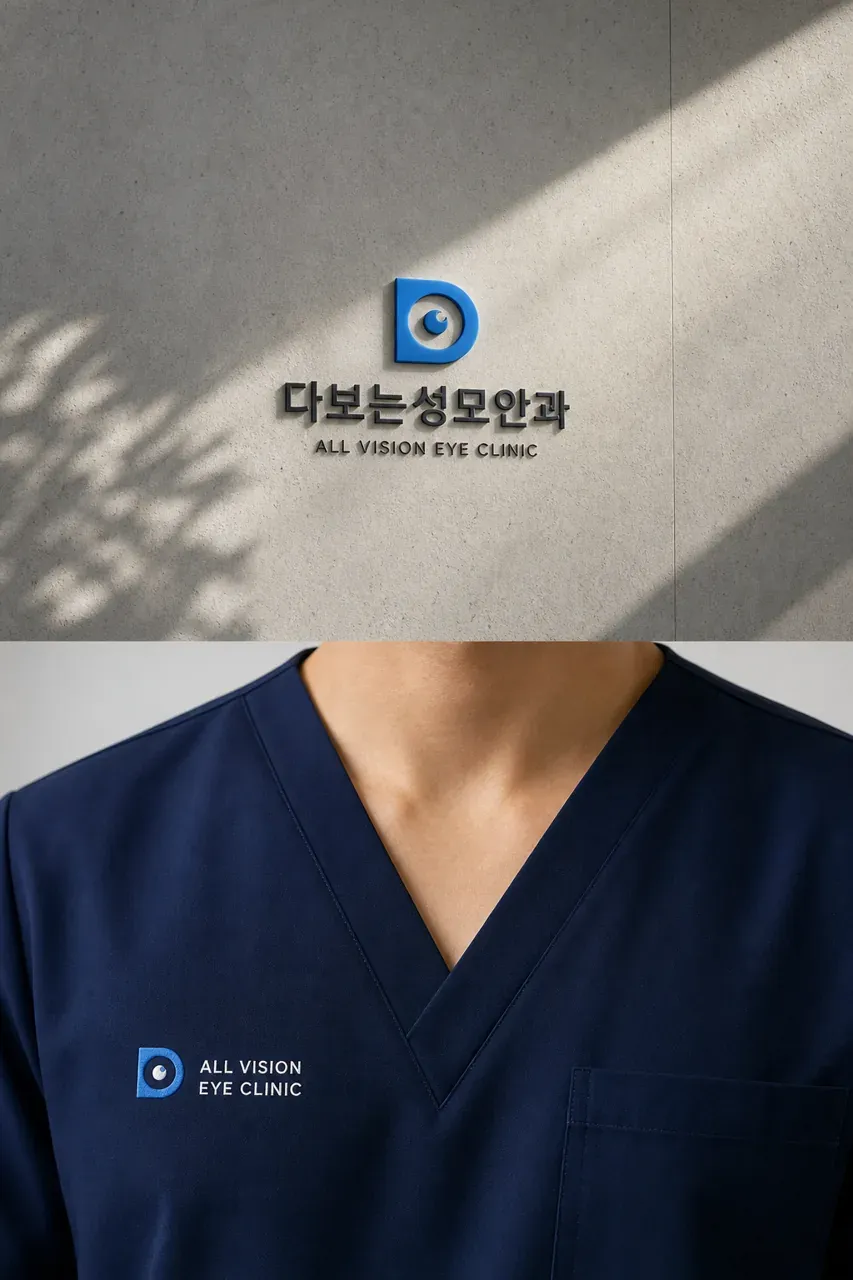병원·의원 로고 디자인 — 미니멀한 병원 로고