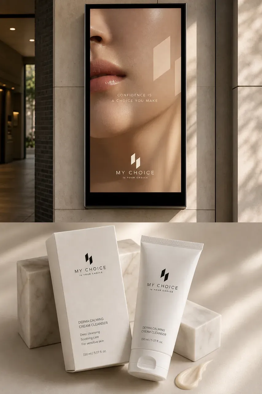 뷰티·미용 로고 디자인 — 20대 여성이 자신 있게 선택하는 프리미엄 뷰티 뷰티 브랜드 로고
