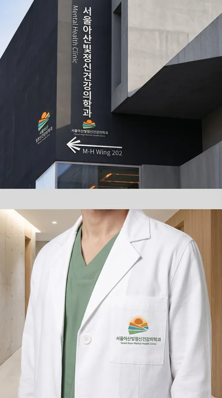 병원·의원 로고 디자인 — 가장 힘든 순간에도 환자가 희망을 찾을 수 있는 따뜻한 병원 로고