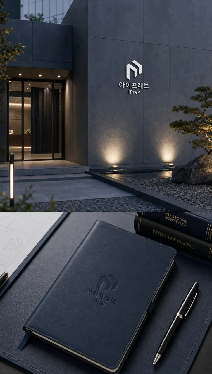 법률·세무·특허 로고 디자인 — 신뢰감 있는 조합형 법률사무소 로고