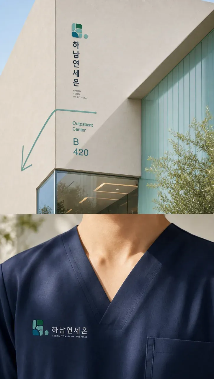 병원·의원 로고 디자인 — 세대를 아우르는 따뜻한 의료 파트너십 병원 로고