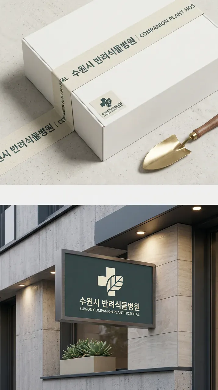 병원·의원 로고 디자인 — 따뜻하고 친근한 병원 로고