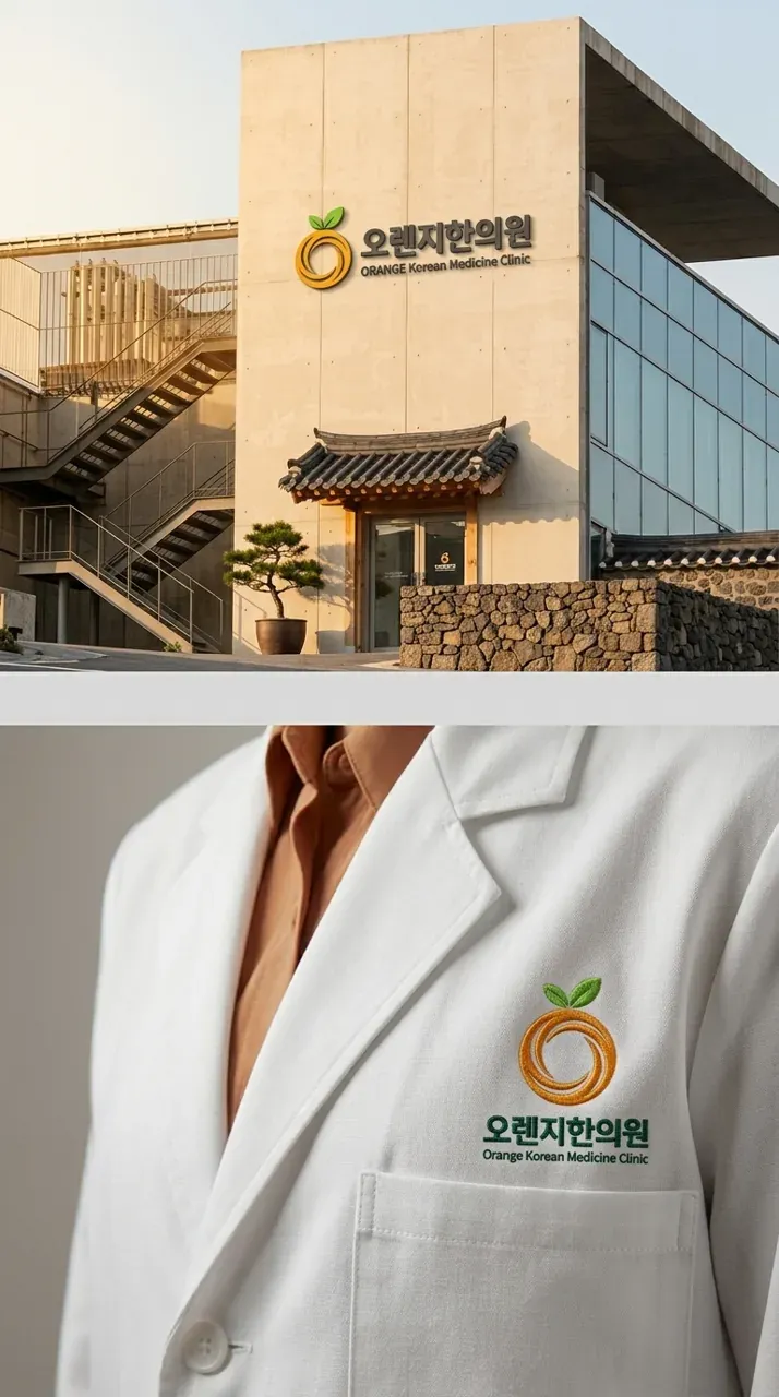 한의원·한방 로고 디자인 — 환자들이 편안하게 찾는 동네 한의원 로고